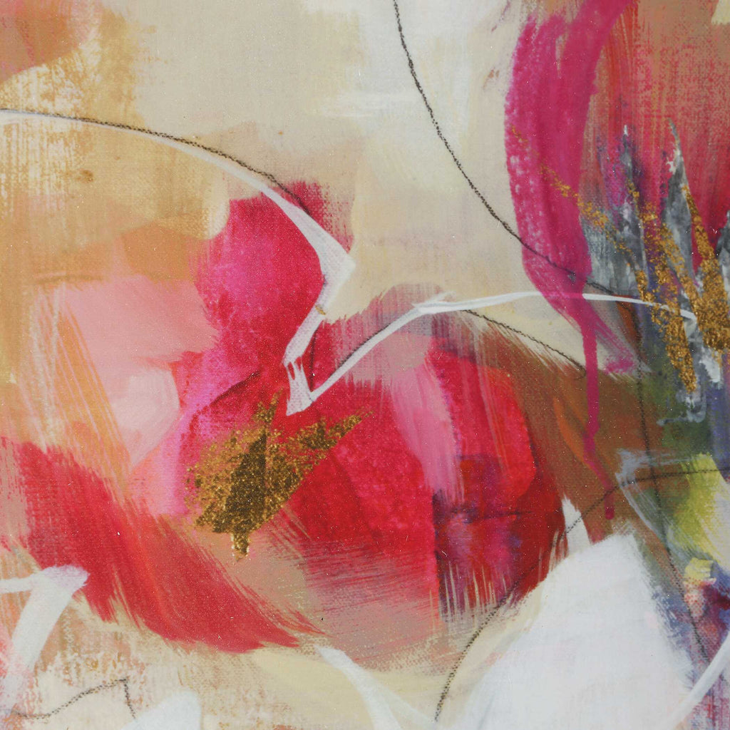 Fresh Start Red Abstract Prints Set/6