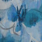 Fresh Start Blue Abstract Prints Set/6