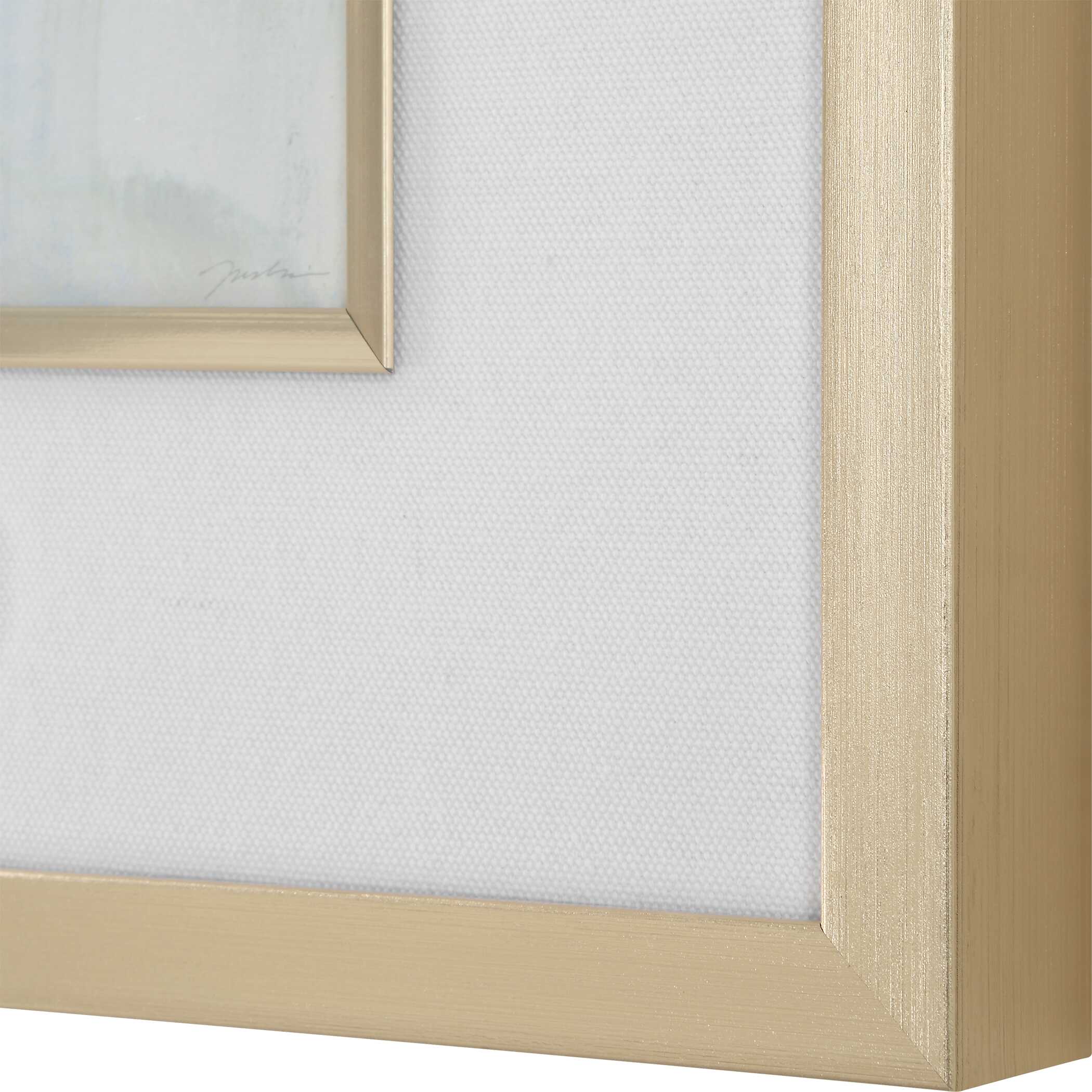 Fresh Start Blue Abstract Prints Set/6