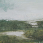 The Path Of The Water Framed Print