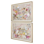 Metropolitan Rush Abstract Prints Set/2