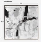 Looping Eternity Framed Abstract Art
