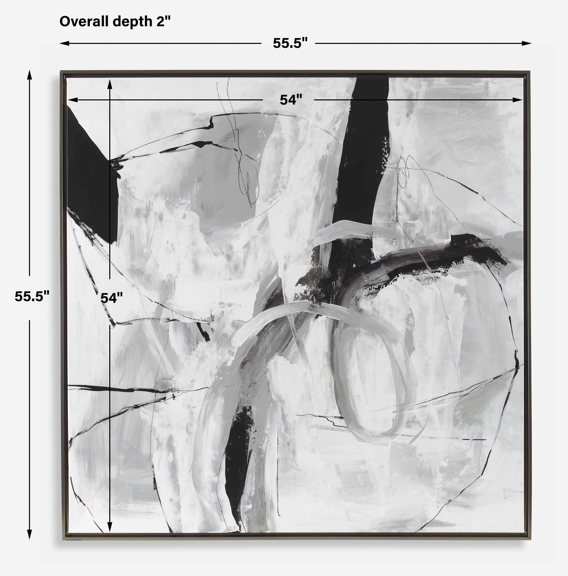 Looping Eternity Framed Abstract Art
