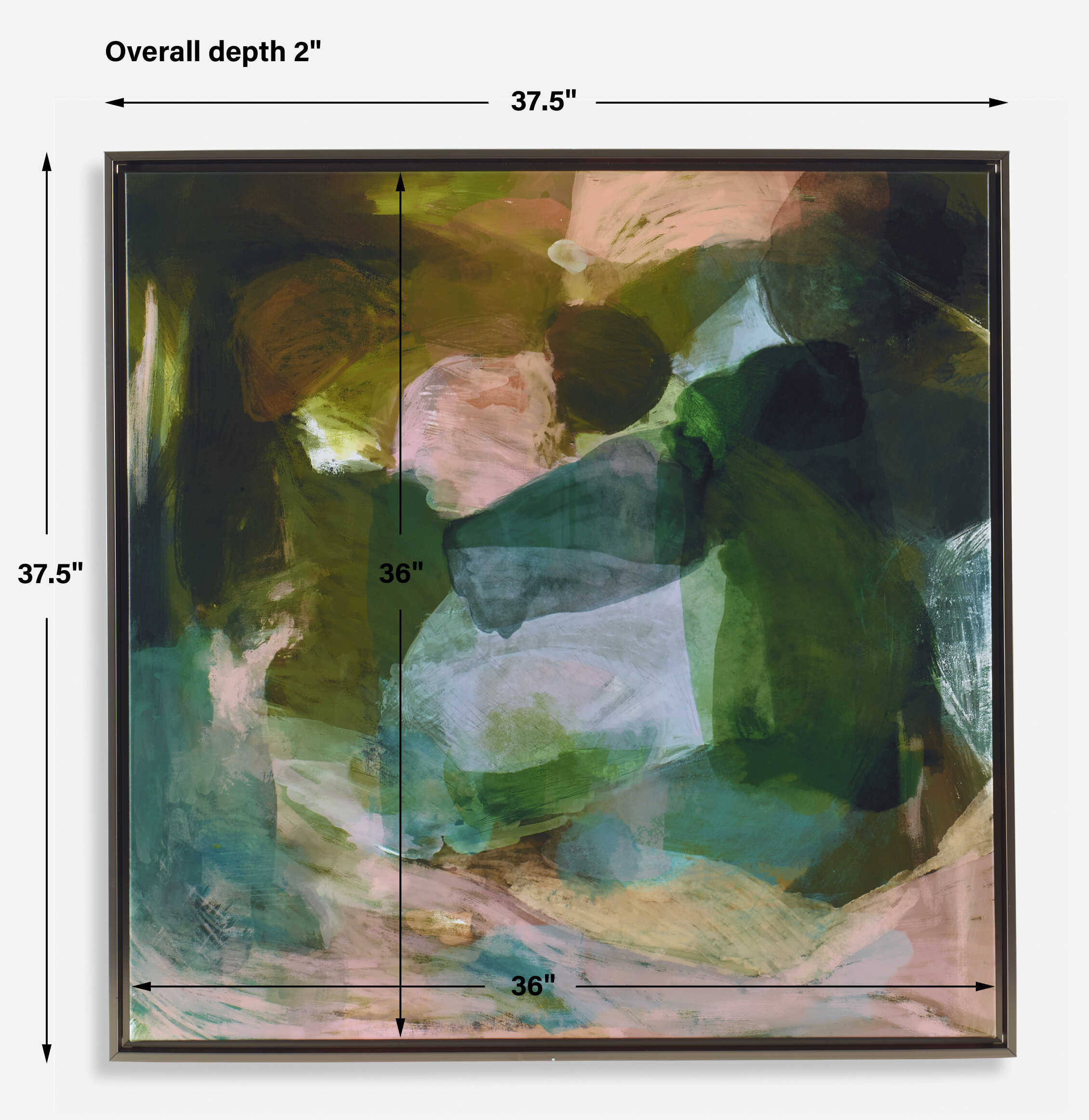 Forever Ever Framed Abstract Art