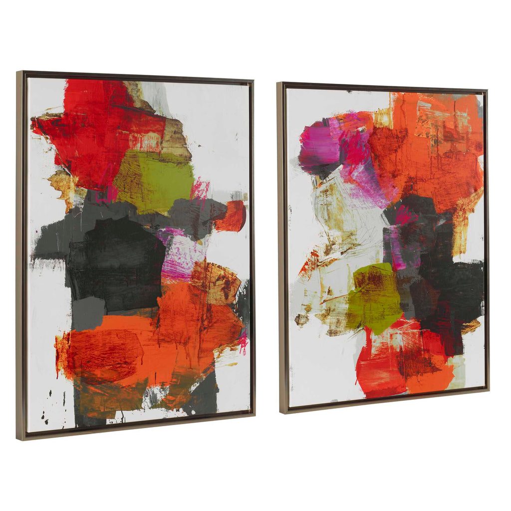 Tried And True Framed Abstract Art Set/2