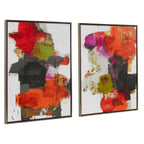 Tried And True Framed Abstract Art Set/2