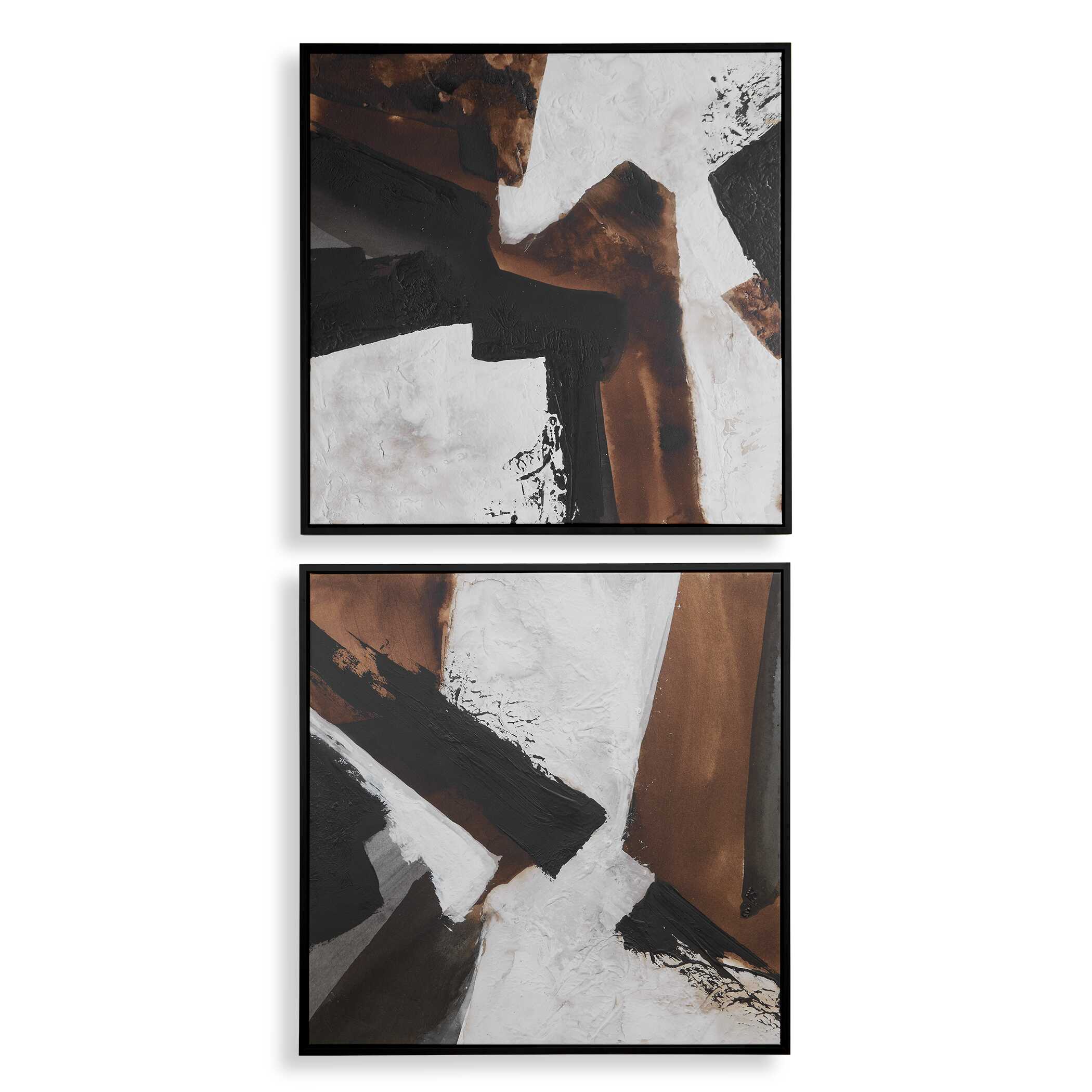 Tactile Inspiration Framed Abstract Art Set/2