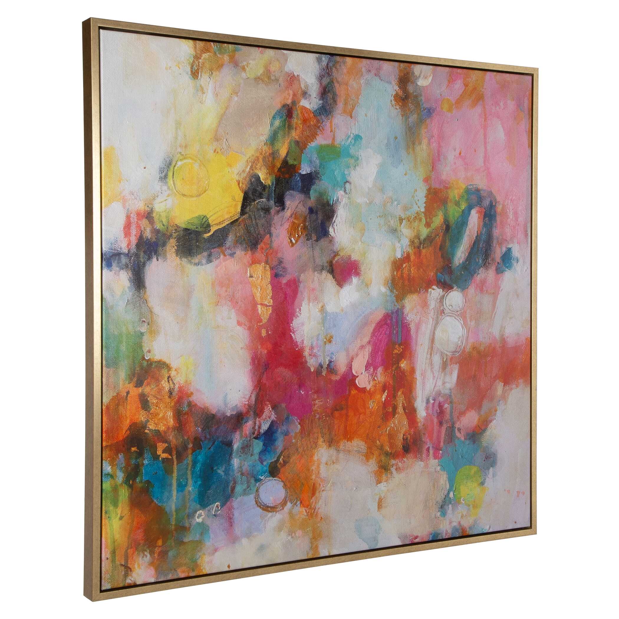 A Colorful Mindset Framed Abstract Art