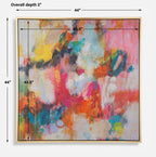 A Colorful Mindset Framed Abstract Art