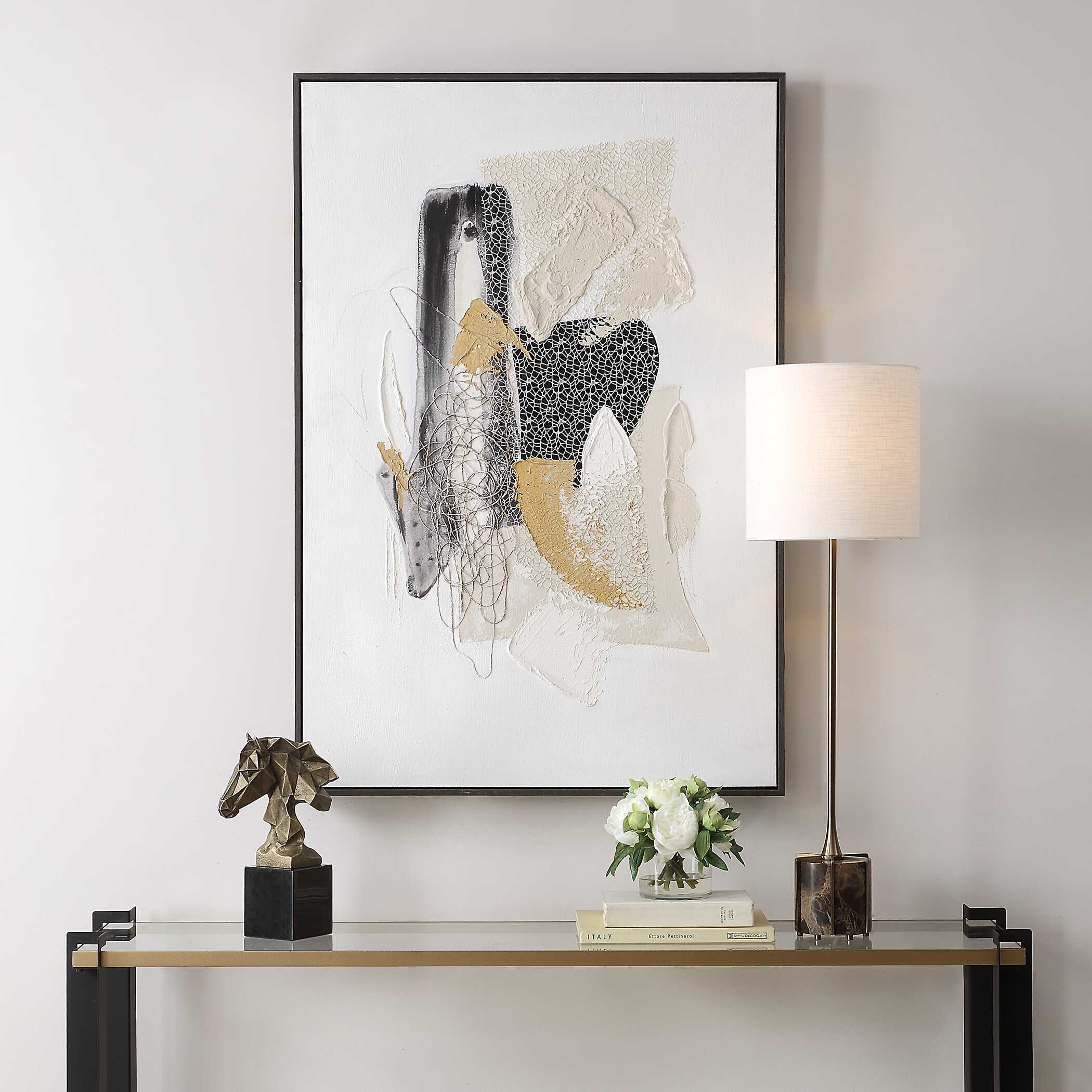 Scatter Abstract Hand Painted Canvas Art