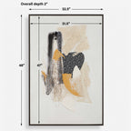 Scatter Abstract Hand Painted Canvas Art