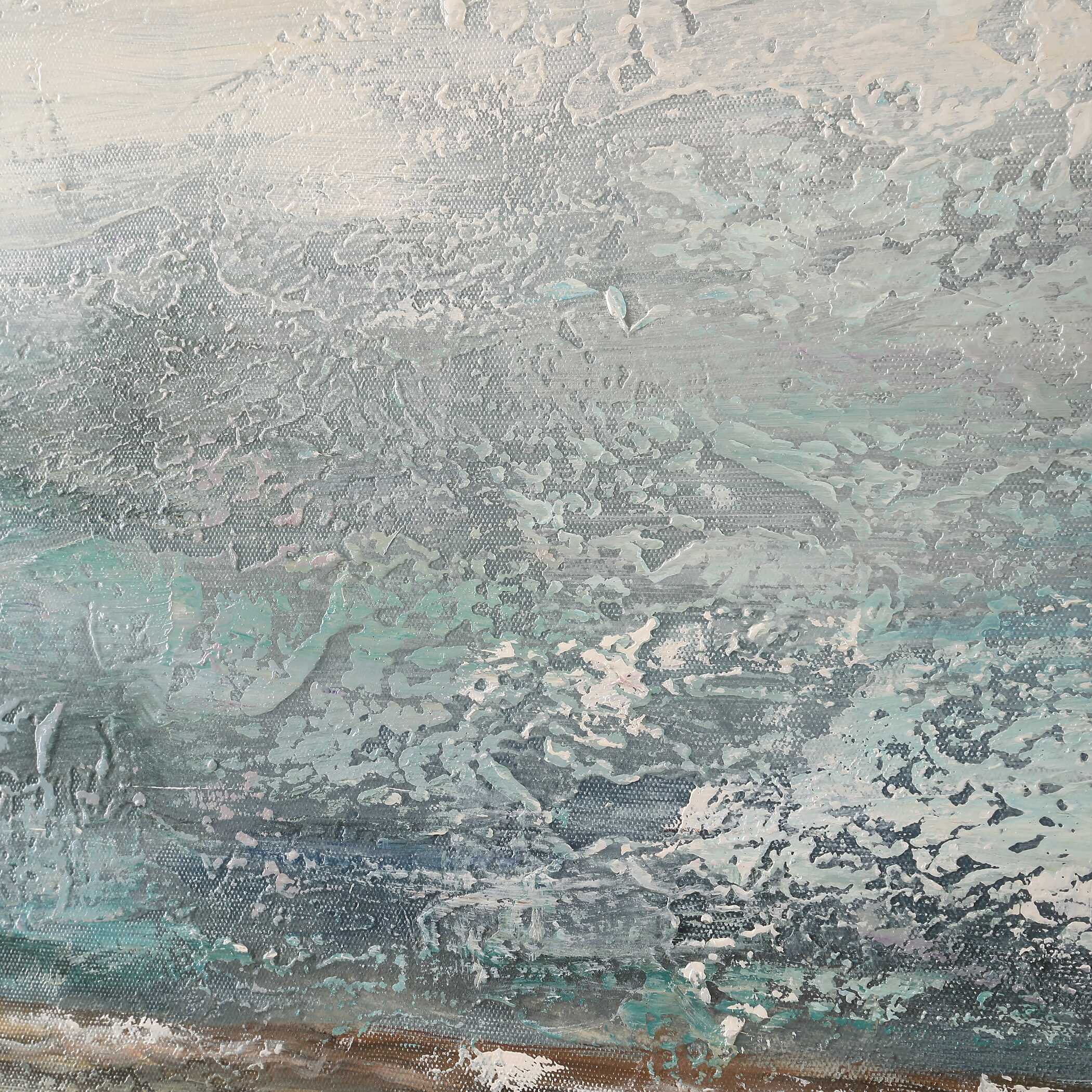 Foggy Morning Abstract Art