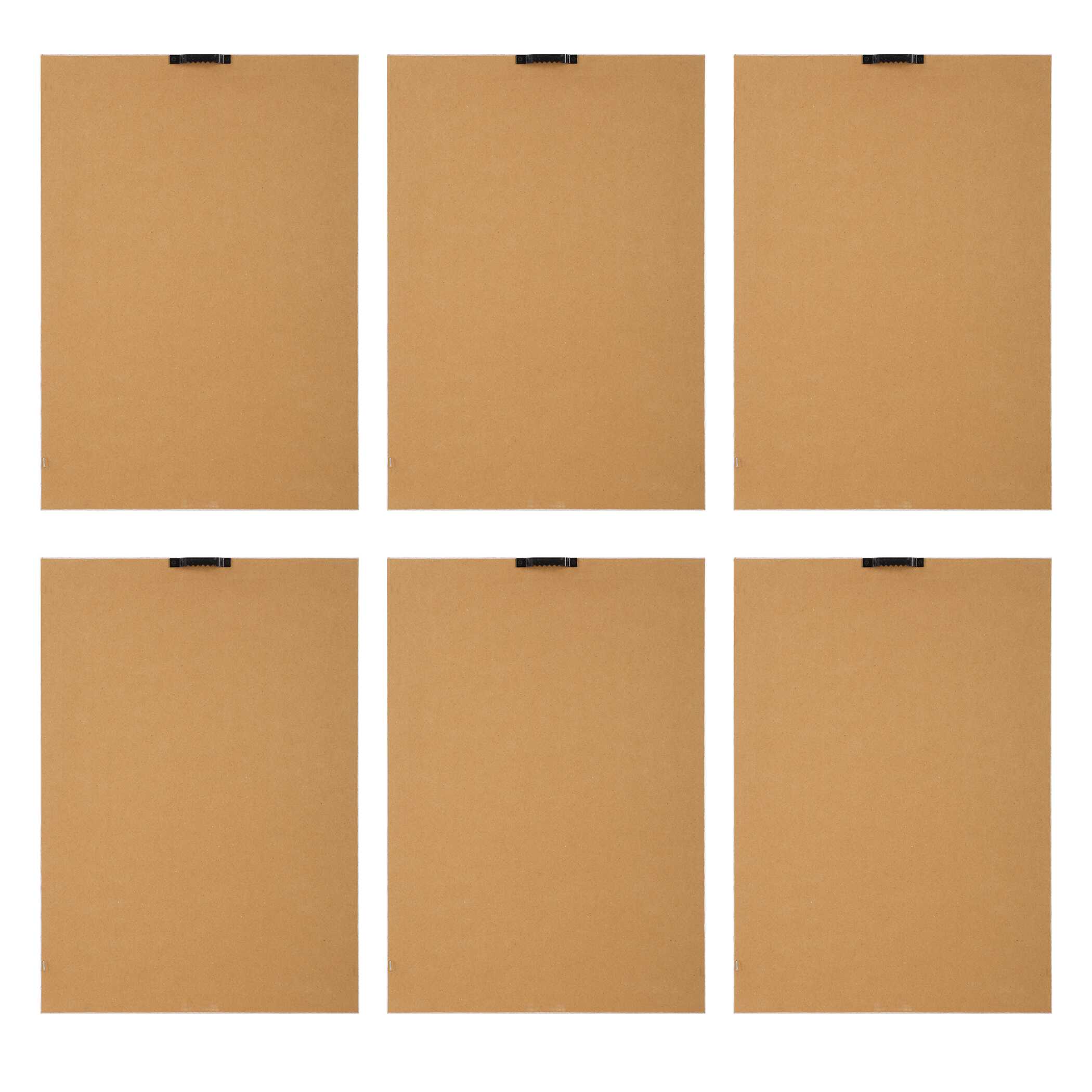 Wild Flourish Framed Floral Prints Set/6