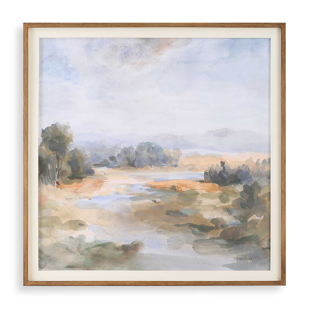 River Afternoon Landscape Print