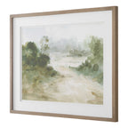Verdant Watercolor Landscape Print