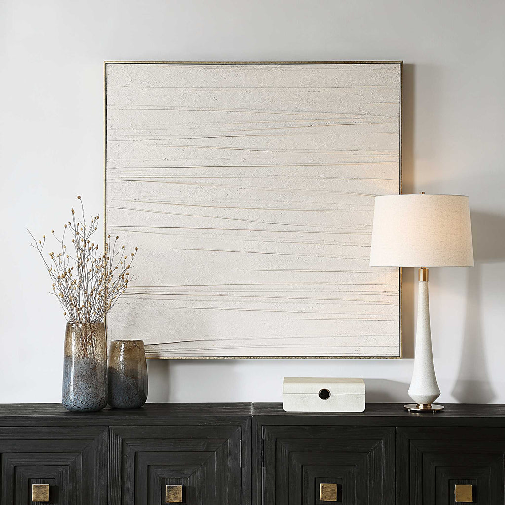 Walking The Line Minimalist Canvas Art