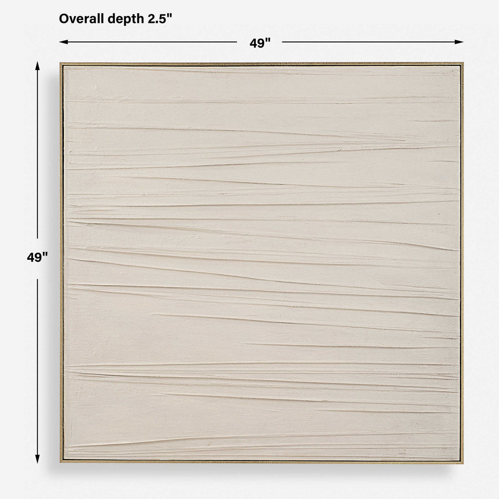 Walking The Line Minimalist Canvas Art