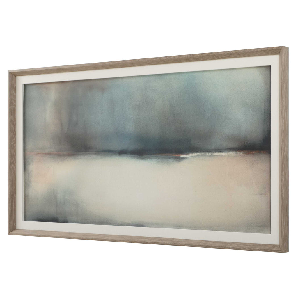 Deep Rains Framed Abstract Print