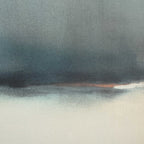 Deep Rains Framed Abstract Print