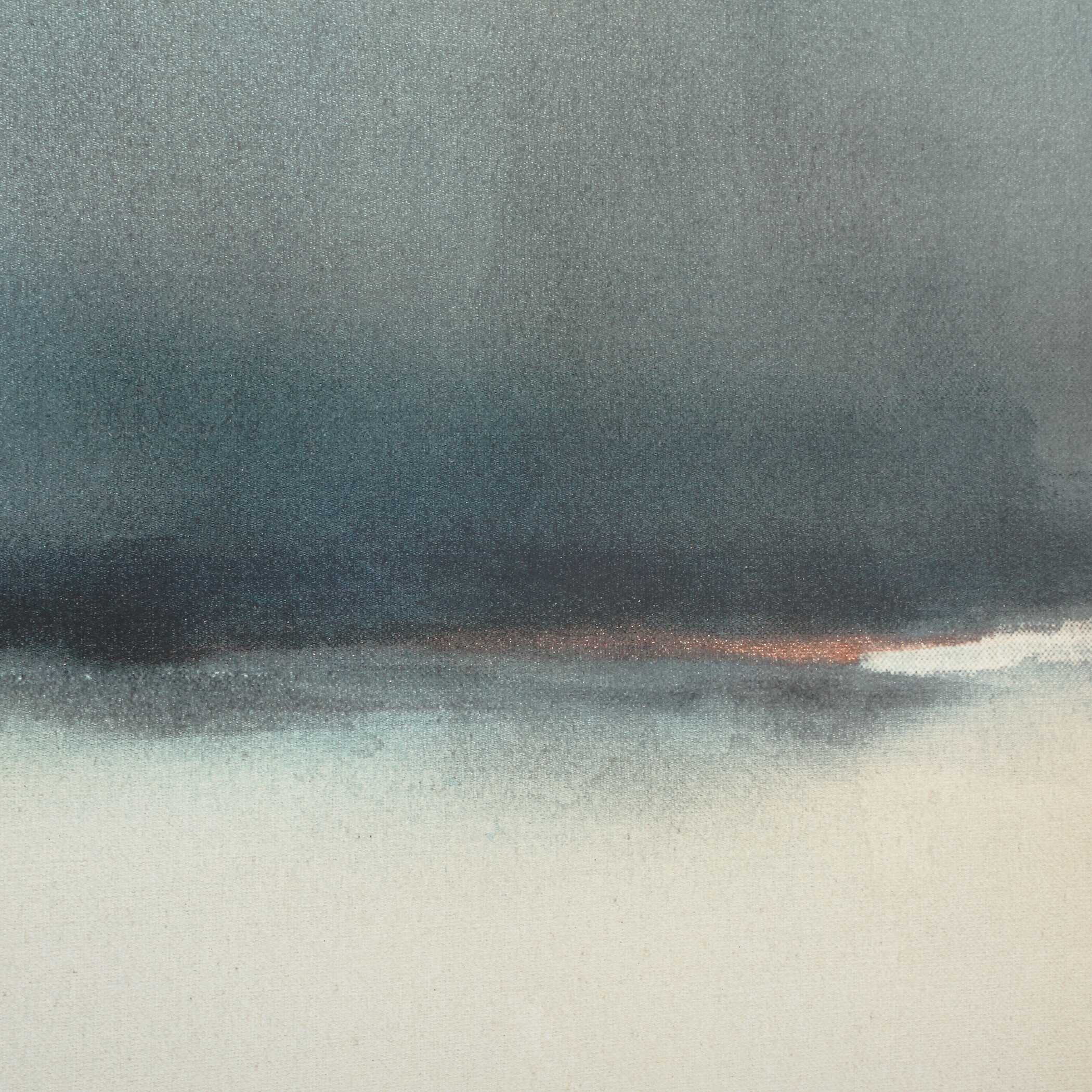 Deep Rains Framed Abstract Print