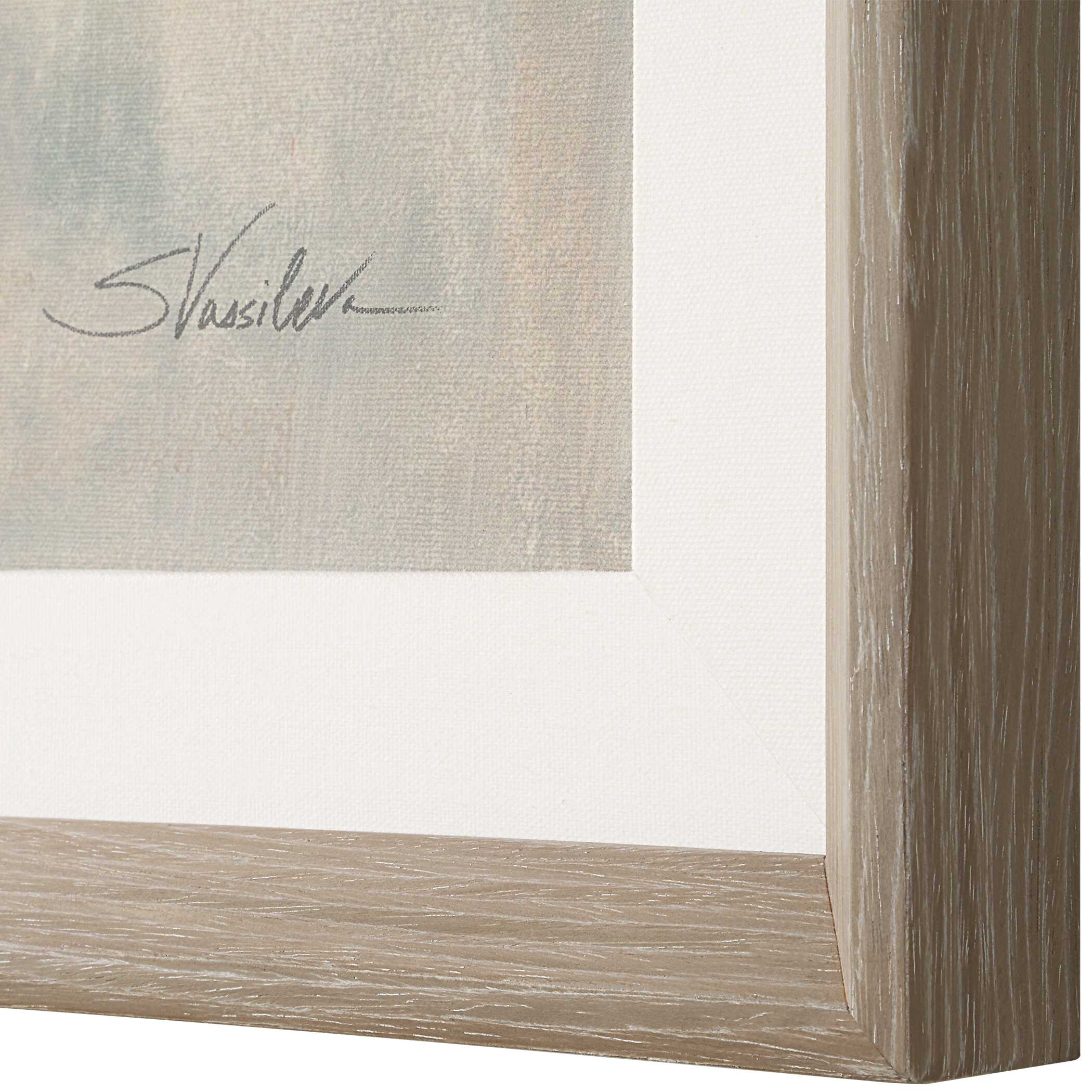 Uphill Framed Abstract Print