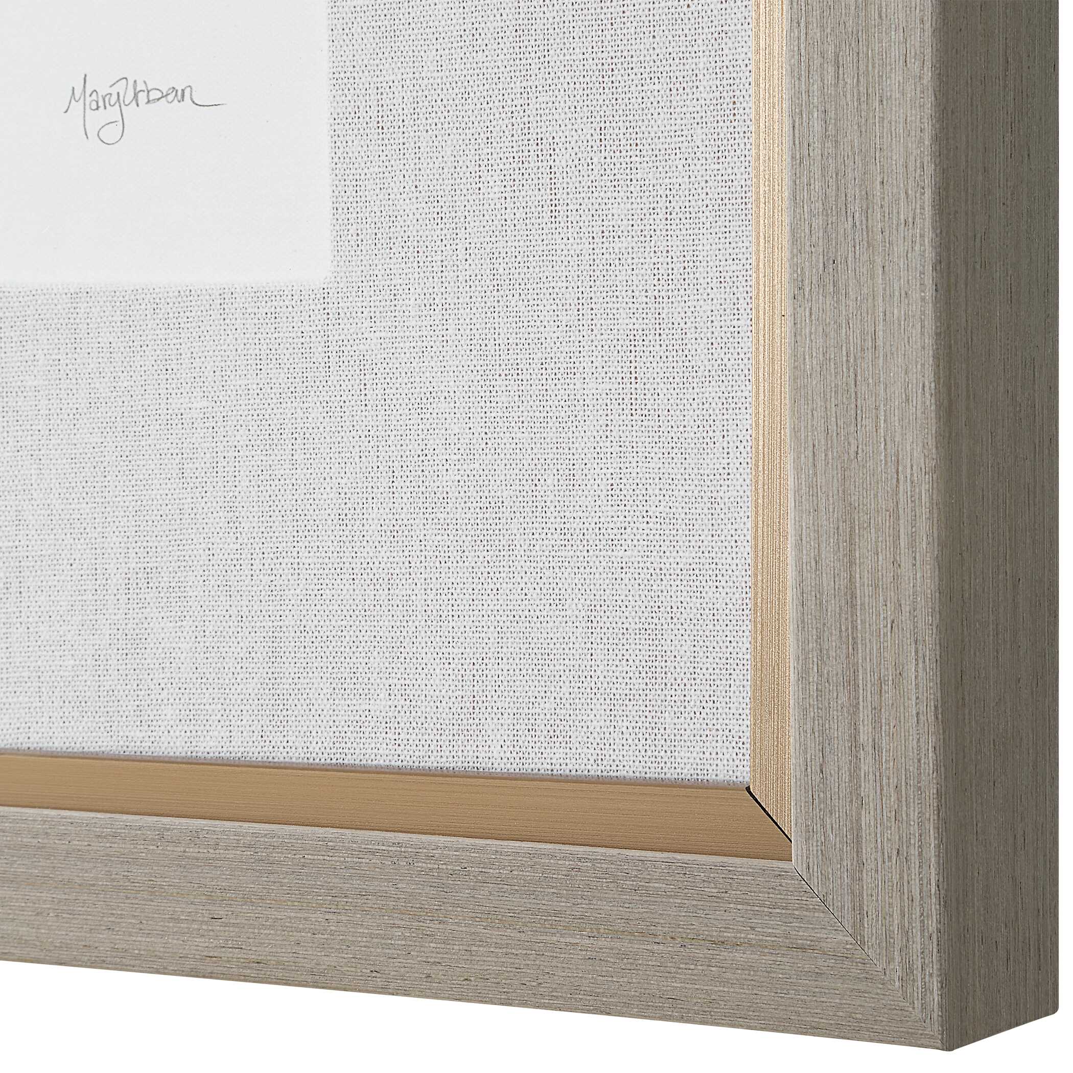 Shibori Coral Framed Prints Set/4