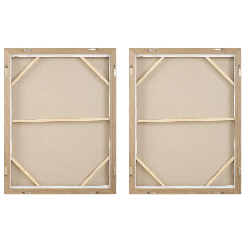 Molten Patina Framed Canvases Set/2