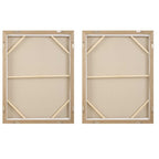 Molten Patina Framed Canvases Set/2