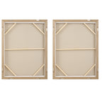 Molten Patina Framed Canvases Set/2