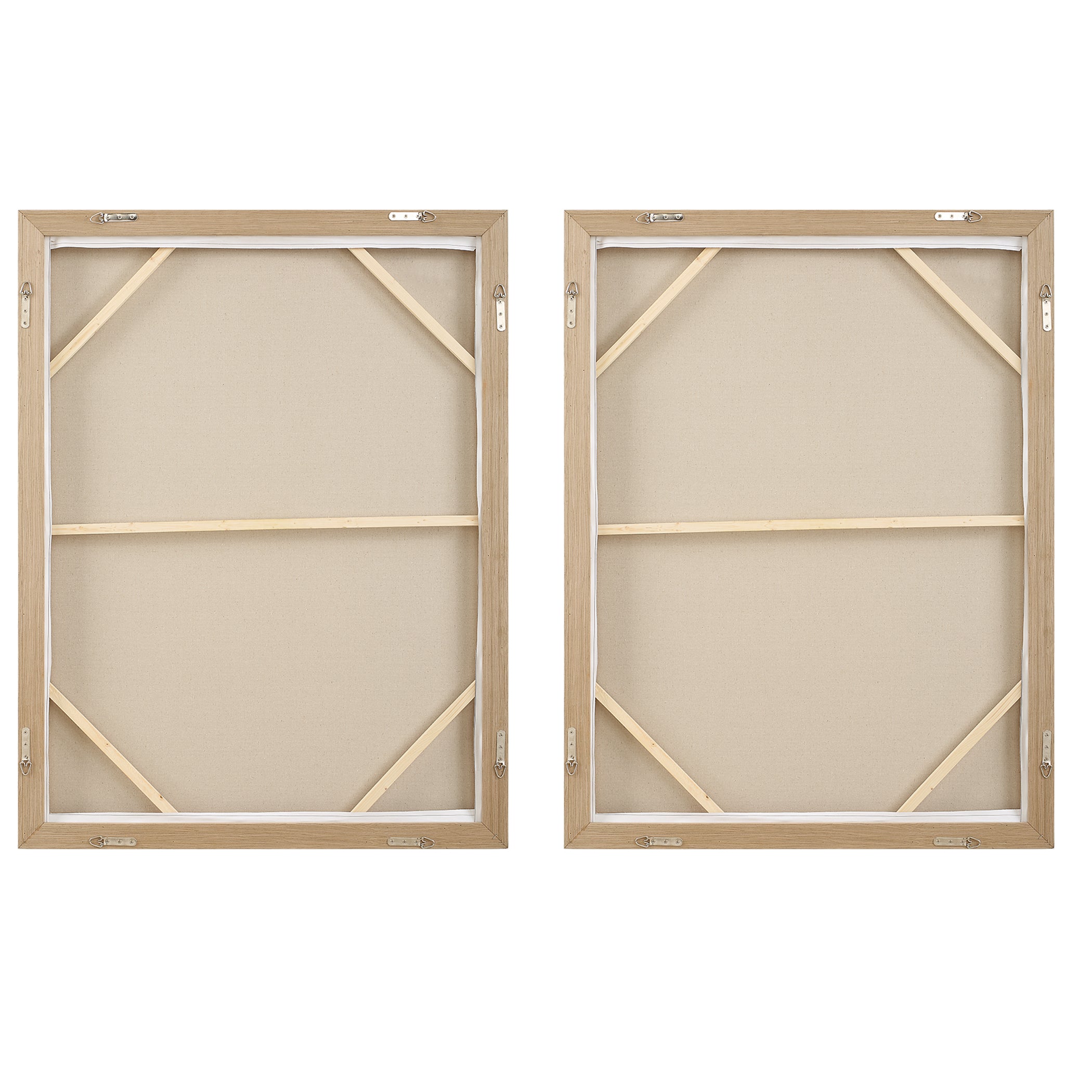 Molten Patina Framed Canvases Set/2