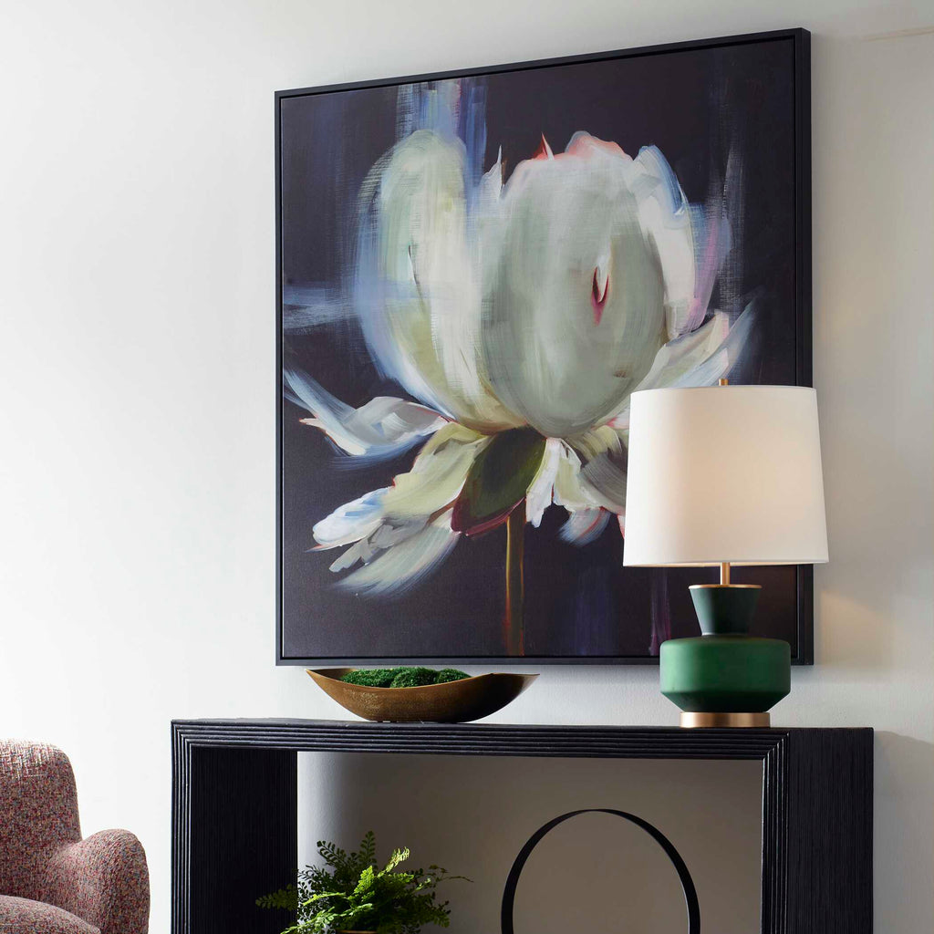 Peony Framed Floral Art