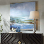 Lush Valley Framed Canvas