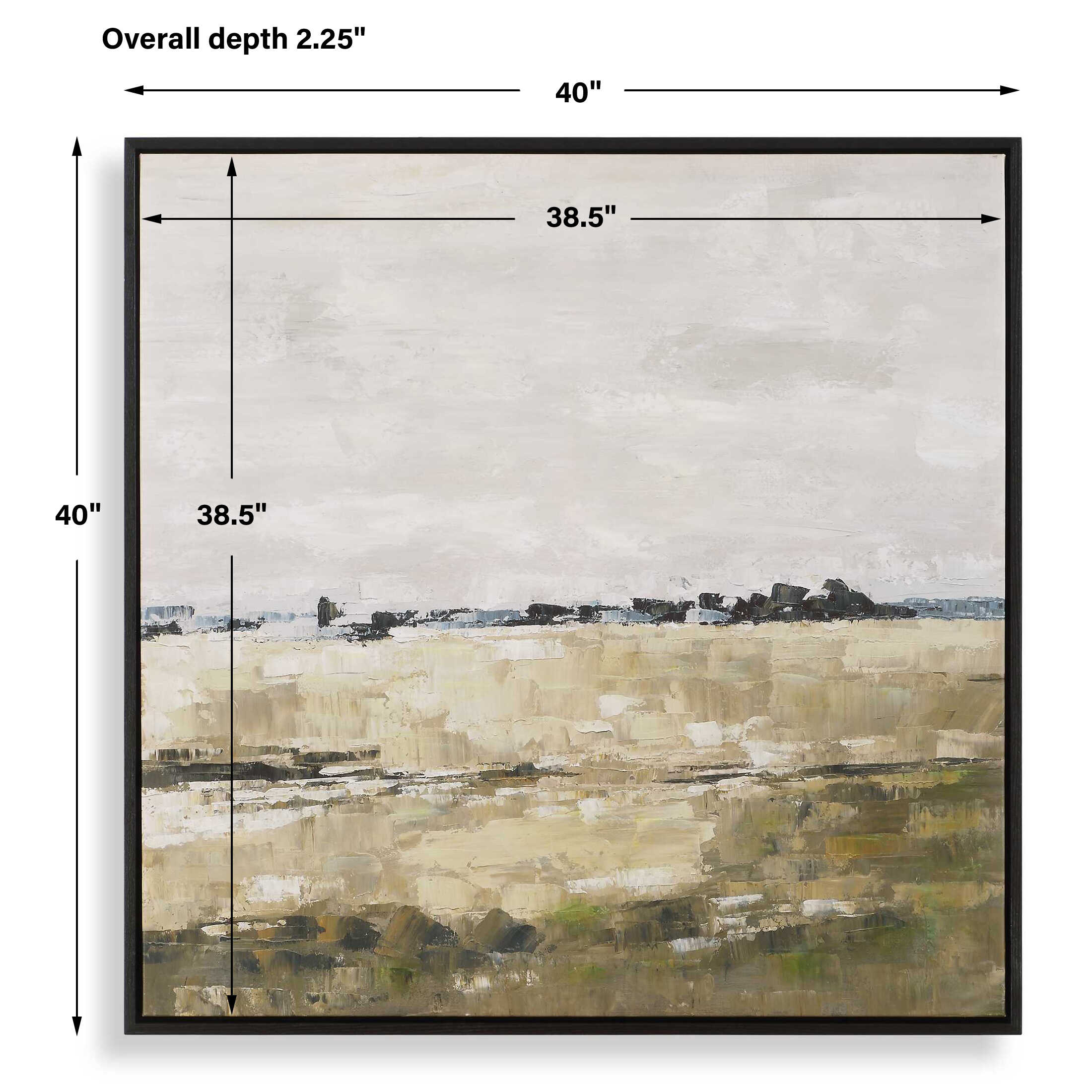 Fragment Hand Painted Landscape Art