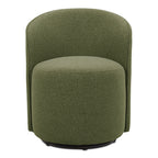 Sylvie Outdoor Swivel Dining Chair Green