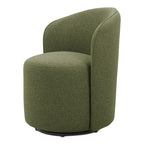 Sylvie Outdoor Swivel Dining Chair Green