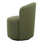 Sylvie Outdoor Swivel Dining Chair Green