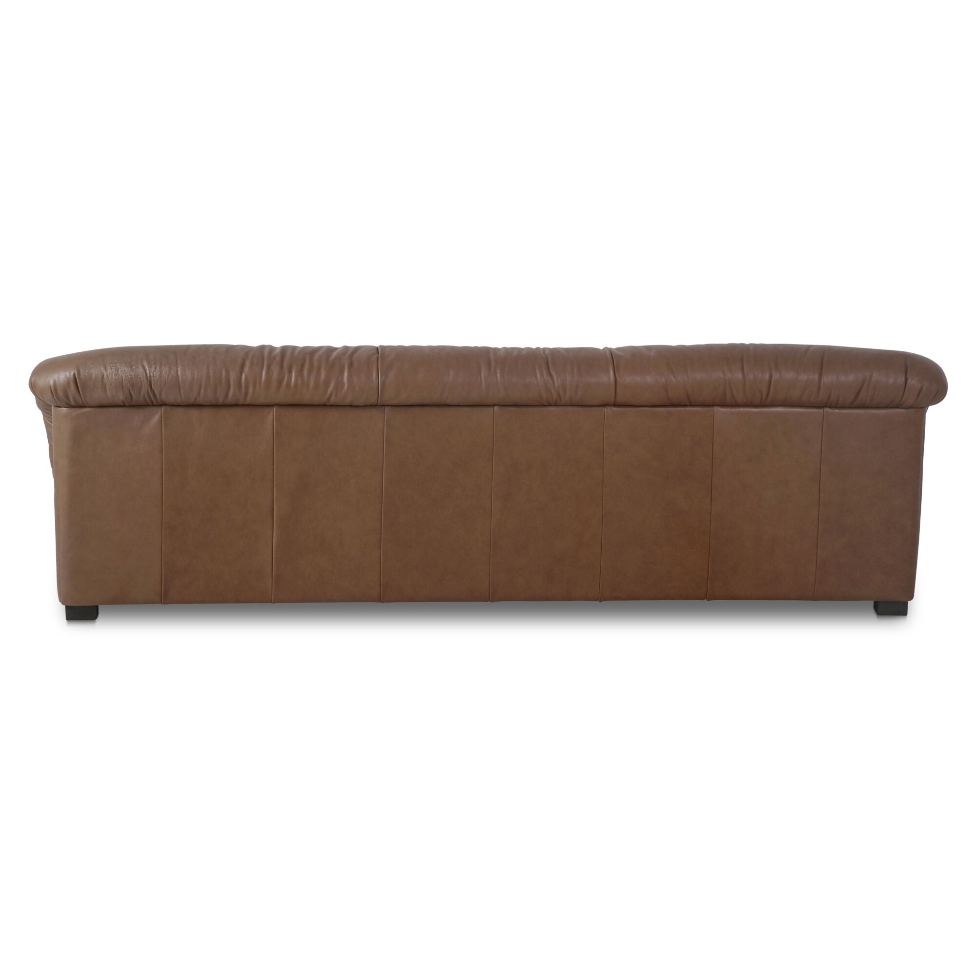 Halston Sofa Tan Leather