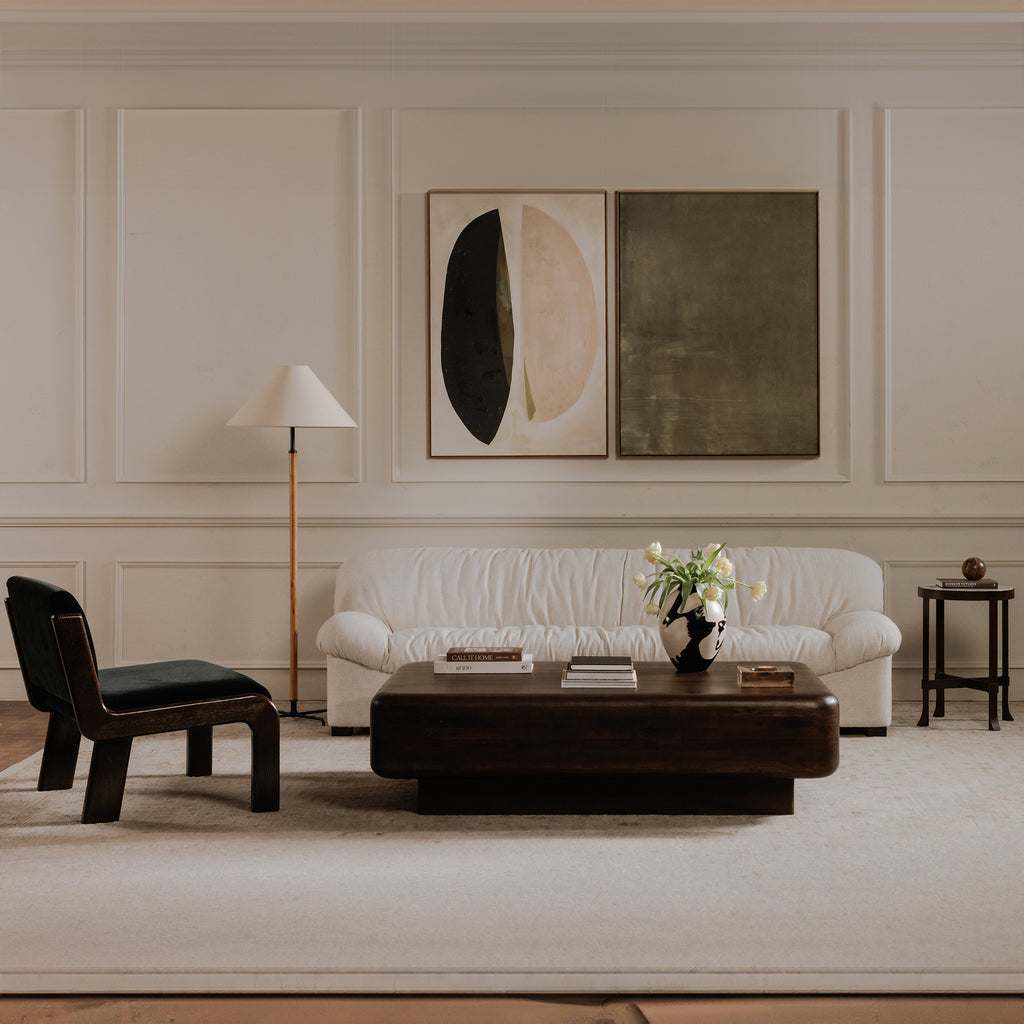 Halston Sofa Flecked Oat