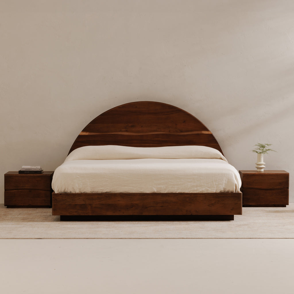 Watson King Bed Brown