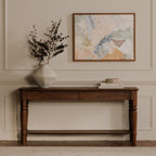 Russet Console Table Brown