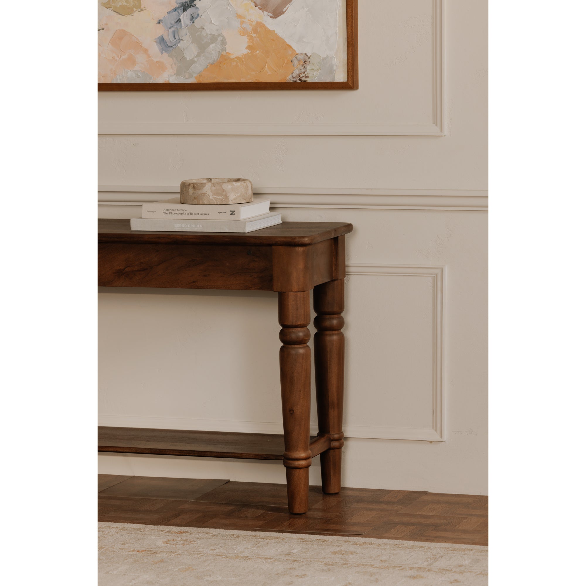 Russet Console Table Brown