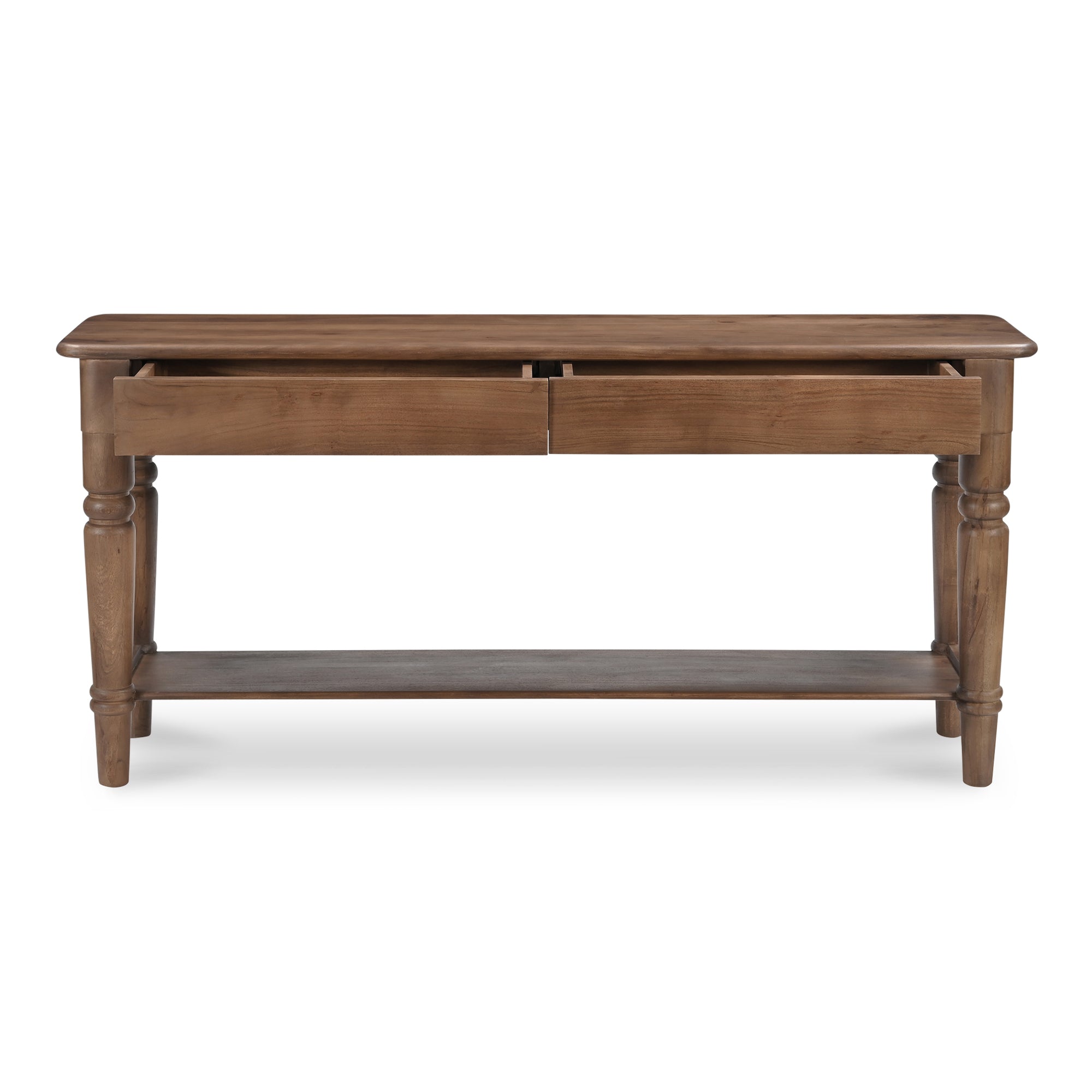 Russet Console Table Brown