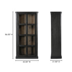 Mona Tall Cabinet Black