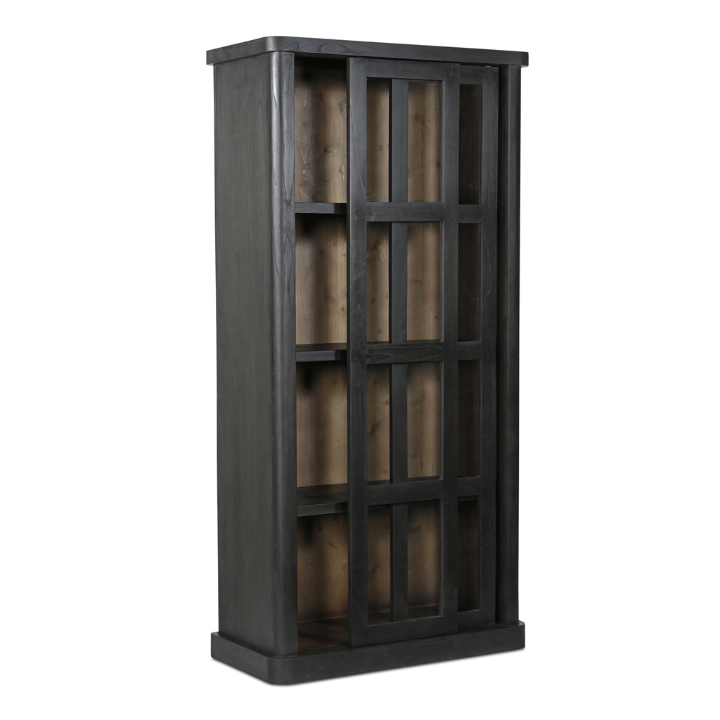 Mona Tall Cabinet Black
