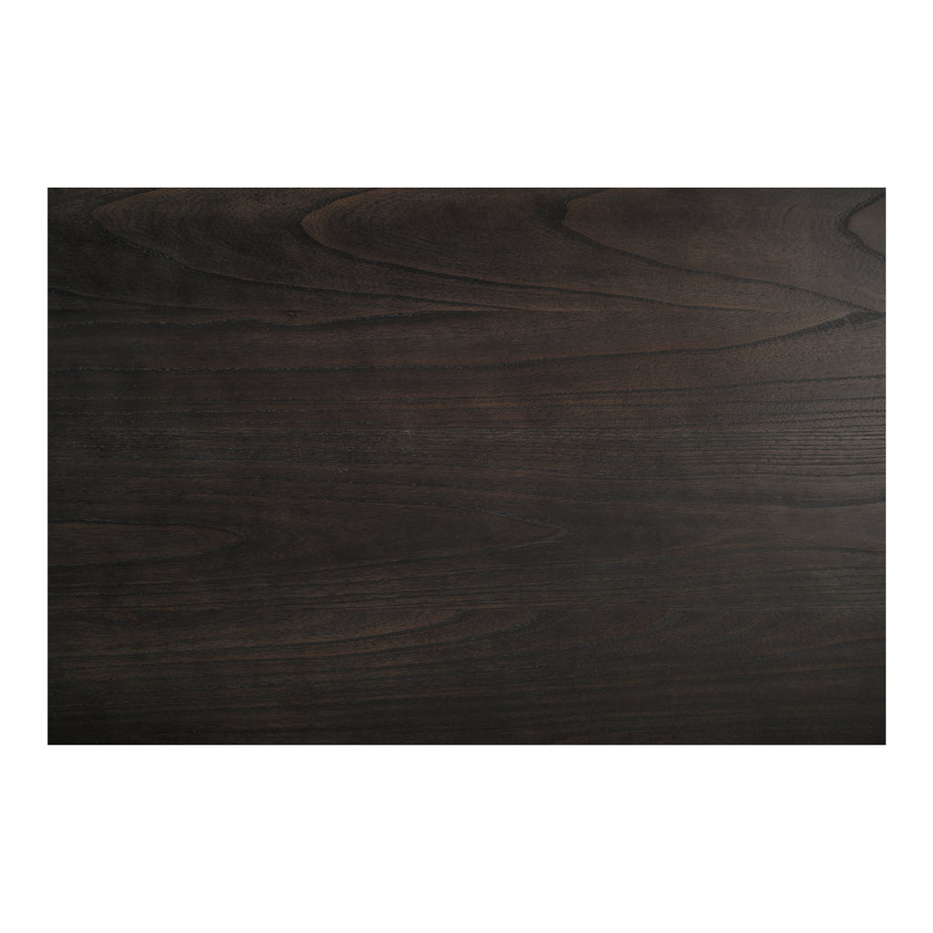 Glenn Oval Dining Table Dark Brown