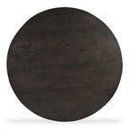 Glenn Round Dining Table Dark Brown