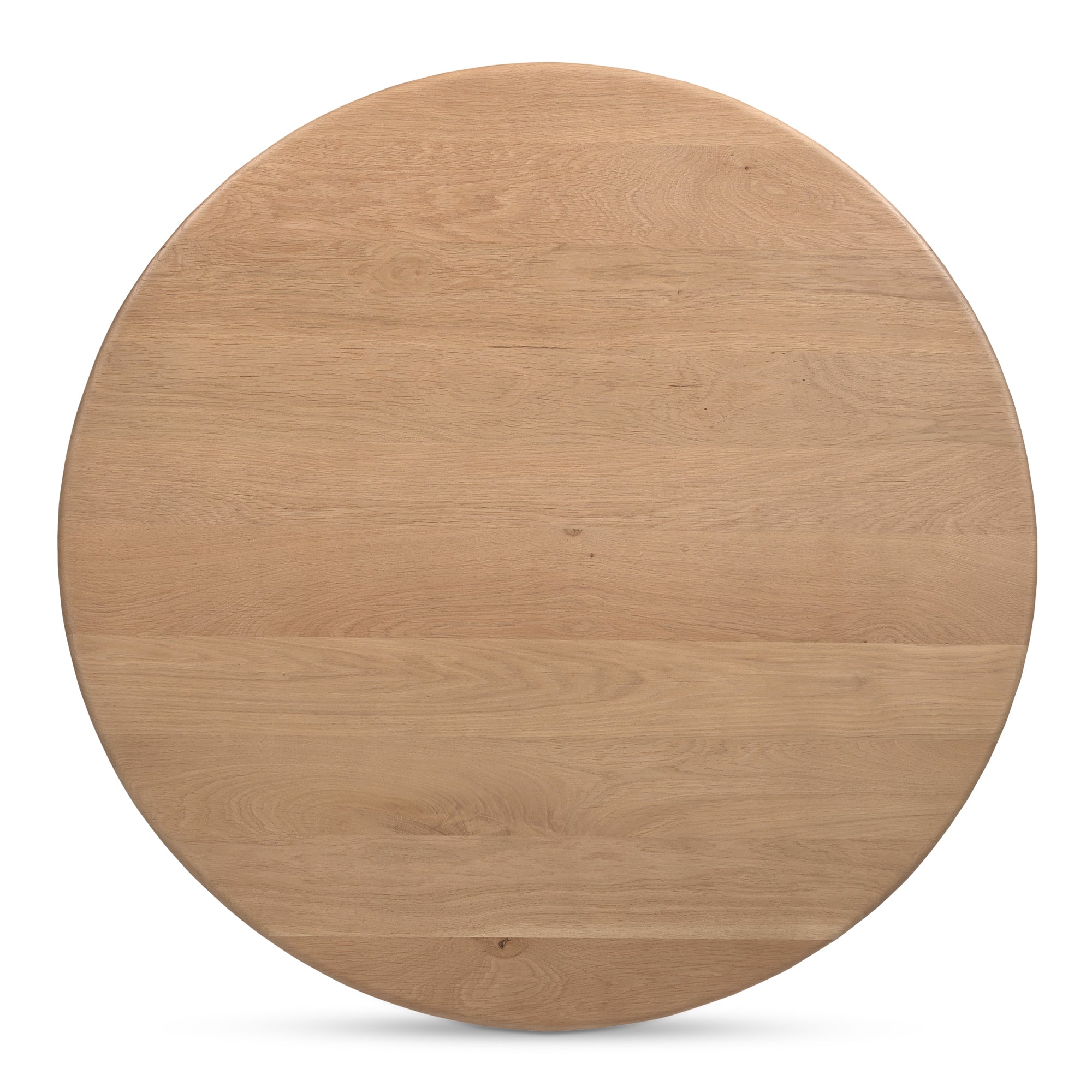 Treccia Round Coffee Table Oak