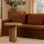 Treccia Side Table Oak