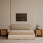 Treccia 2 Drawer Nightstand Oak