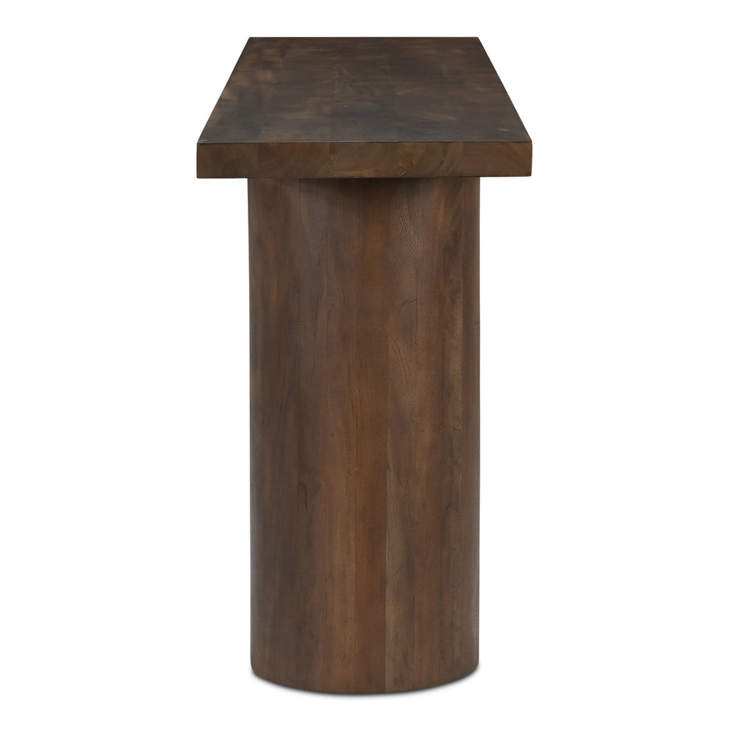 Hadley Console Table Warm Brown